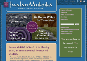 Jwalan Muktika School for Illumination web site redesign