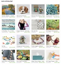 Just a Whimsey Day Etsy Treasury