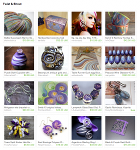 Twist and Shout Etsy Treasury