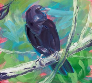 Crow in the Tree 1