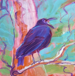 Crow in the Tree 3